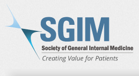 logo that reads Society of General Internal Medicine "Creating Value for Patients"