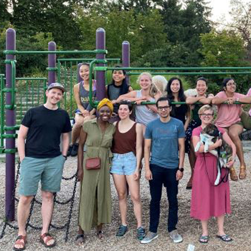 members of the Resident Diversity Committee at the park