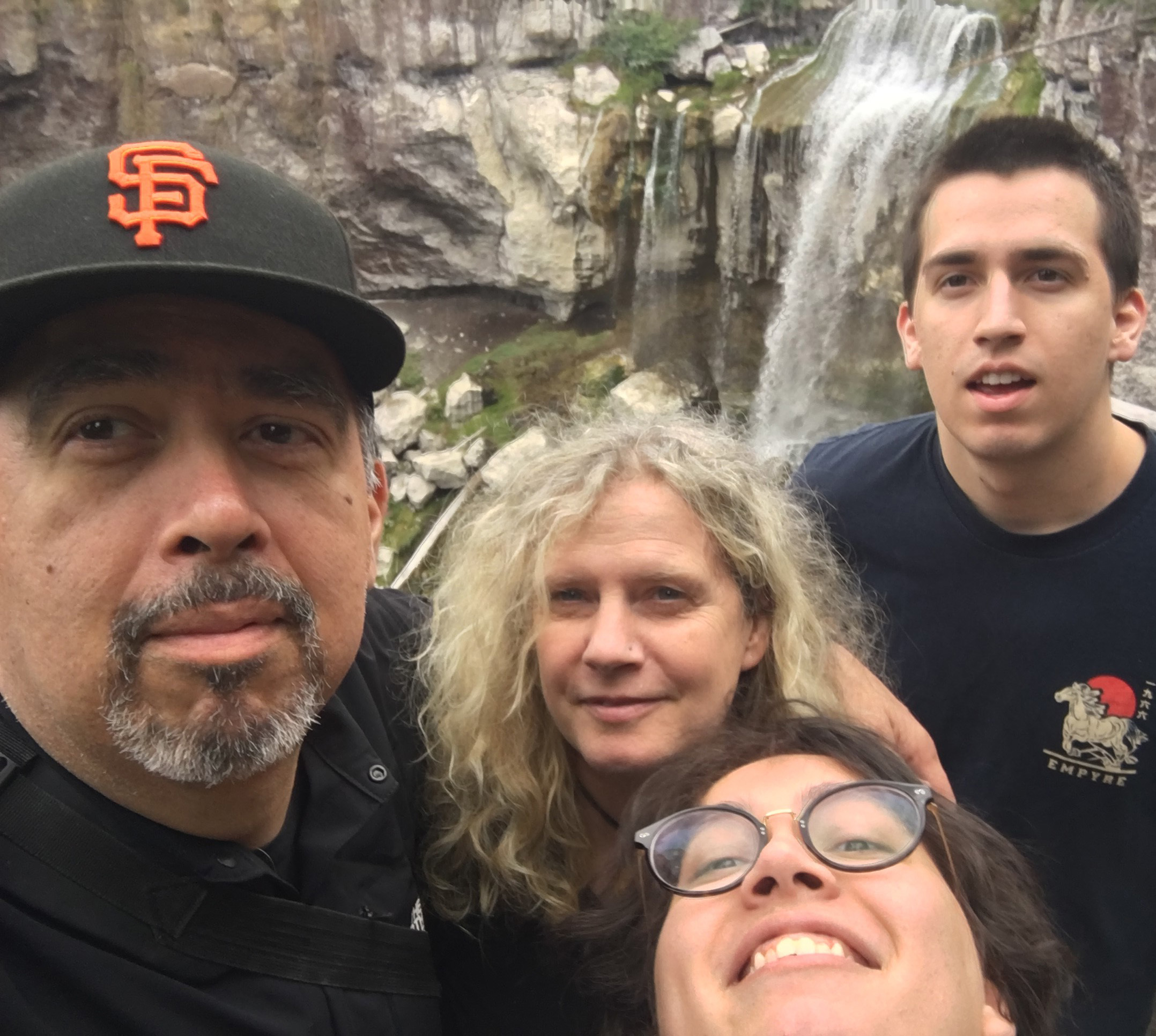 Rodriguez and family enjoying the outdoors