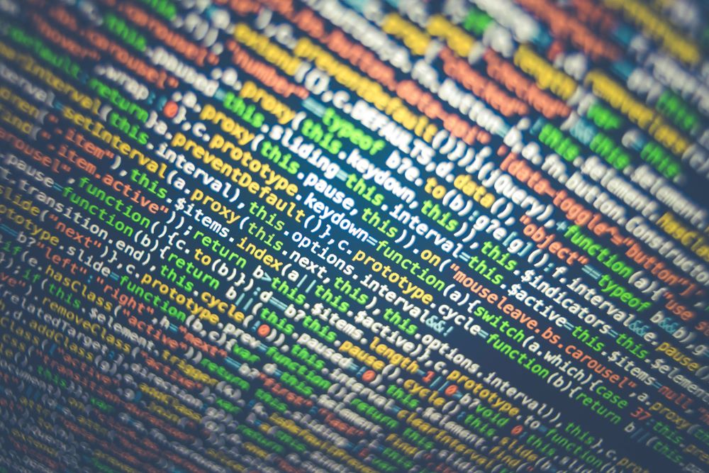 Code on screen Photo by Markus Spiske: https://www.pexels.com/photo/green-and-yellow-printed-textile-330771/