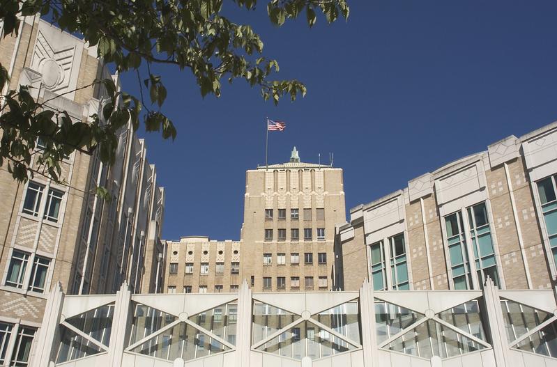 Exterior of building at Harborview Medical Center