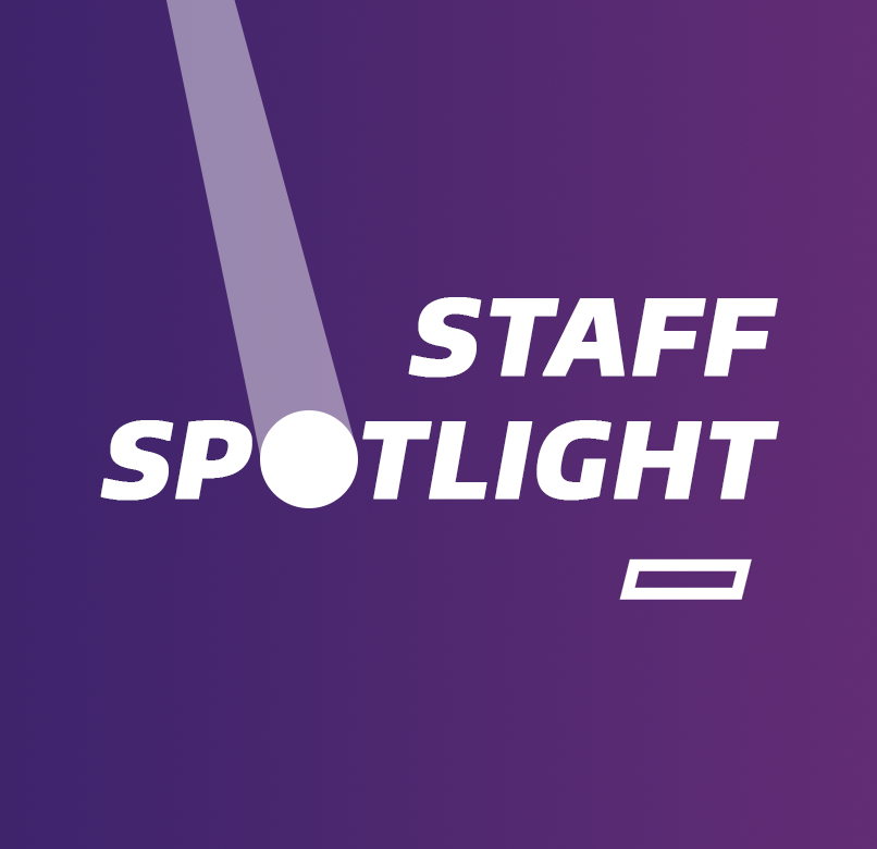 Staff spotlight logo