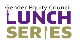 Gender Equity lunch series logo