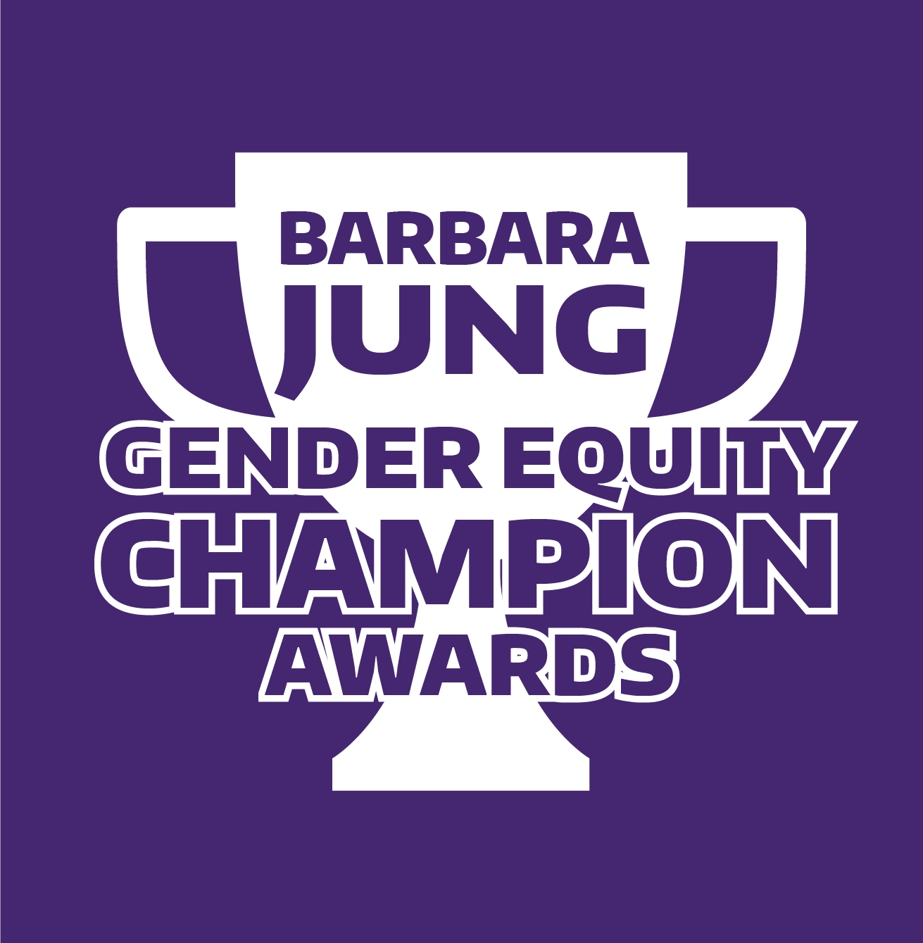 Barbara Jung Gender Equity Champion Awards logo