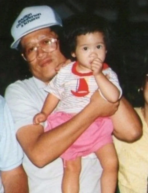 Marites and her father