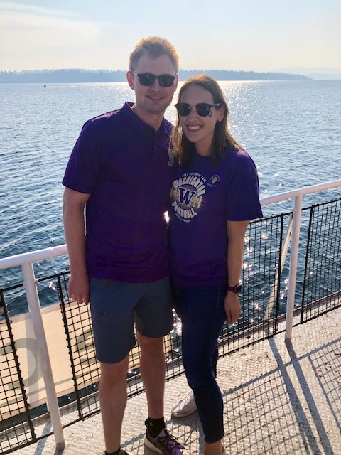 Rachel and her husband