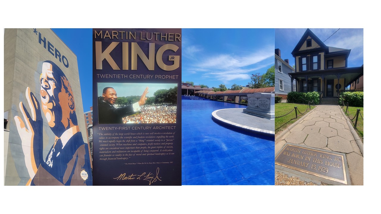 King Center photo montage