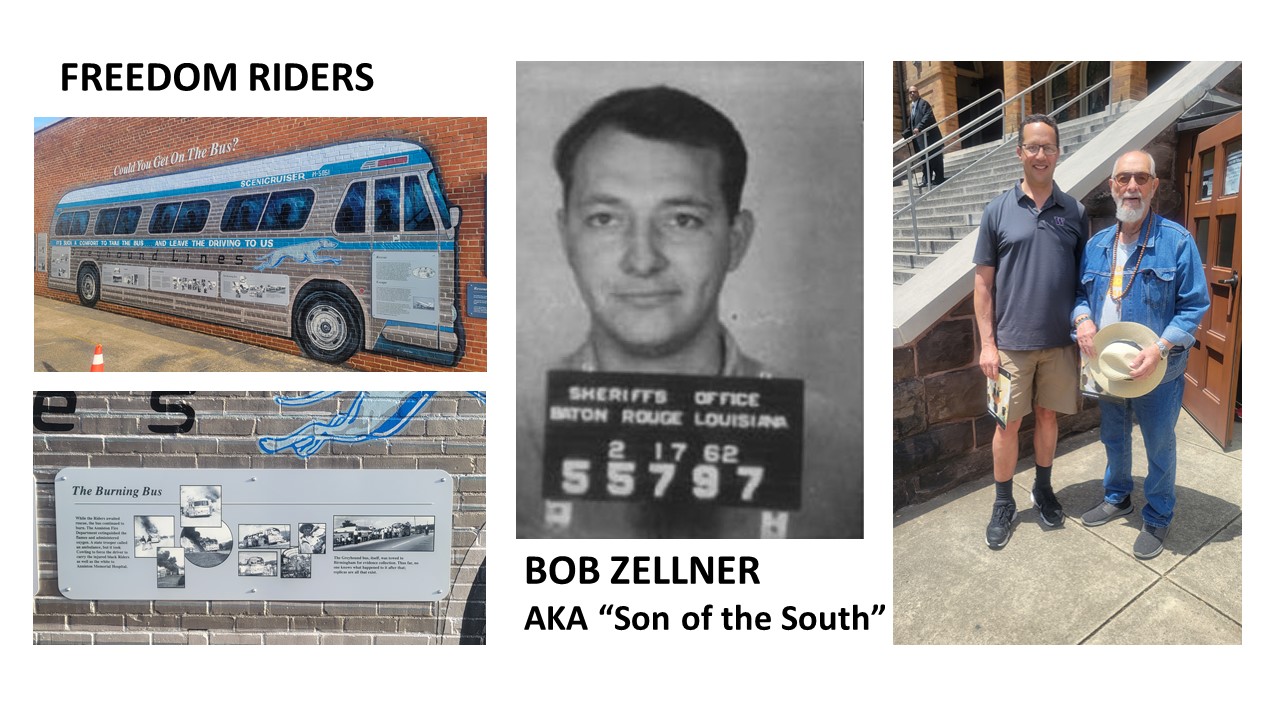 Freedom riders and Bob Zellner