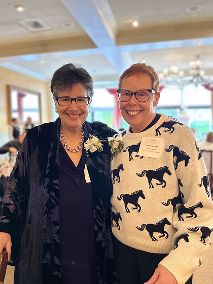 Ana Mari Cauce and Nora Disis. Image by UW Cancer Vaccine Institute.