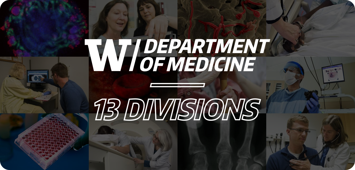 department of medicine 13 divisions collage