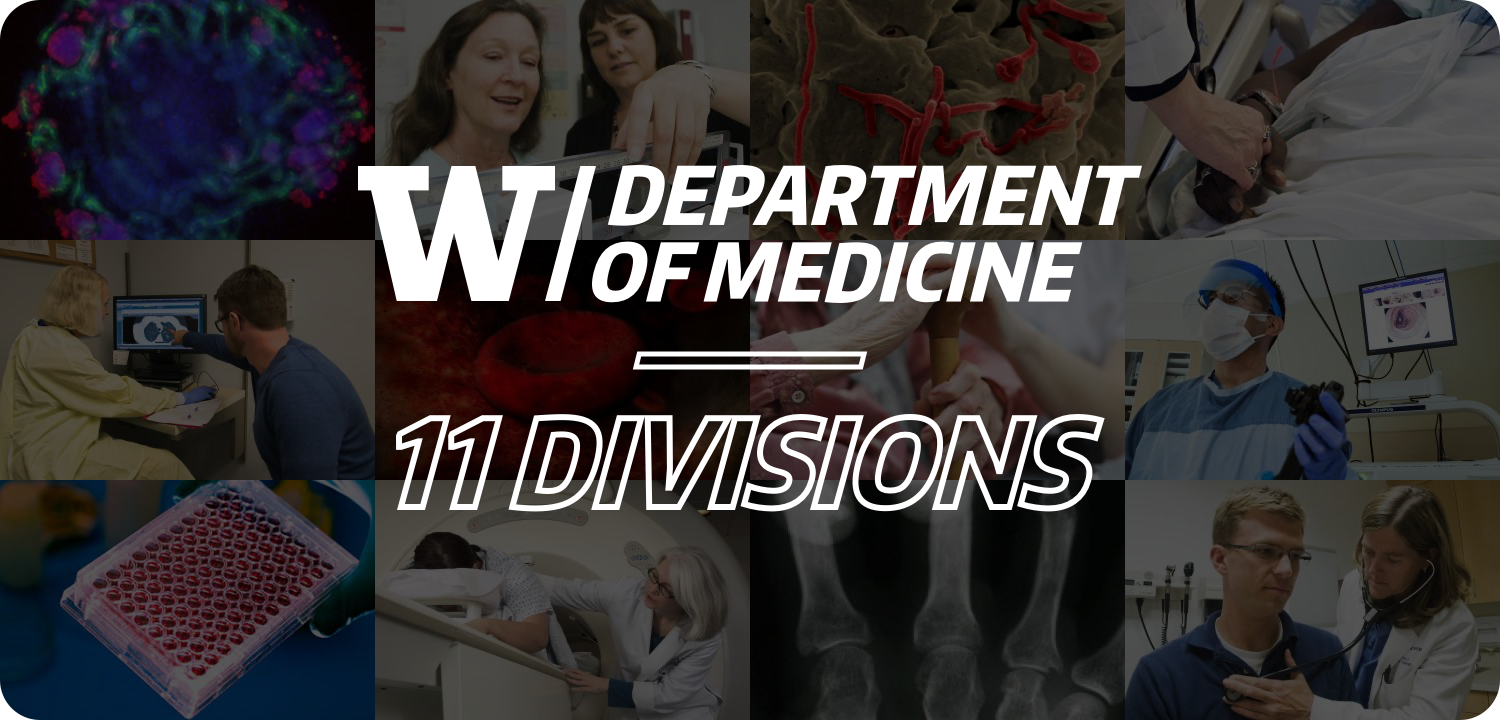 Divisions in the Department of Medicine