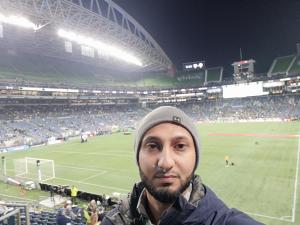 Dr. Abdala Mohamed at Seattle Sounders