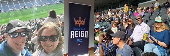 Groups at Seattle Reign match