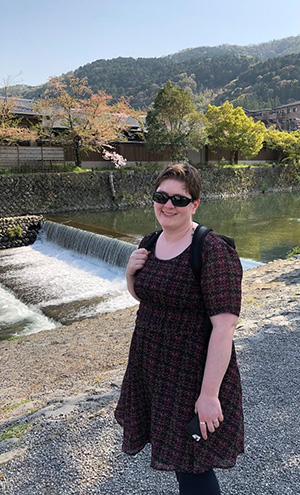 Alicia Schofield in Kyoto, Japan 