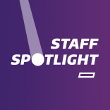 Staff spotlight logo