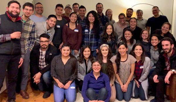 Latinx pathway students at a program event. Photo: UW Medicine.