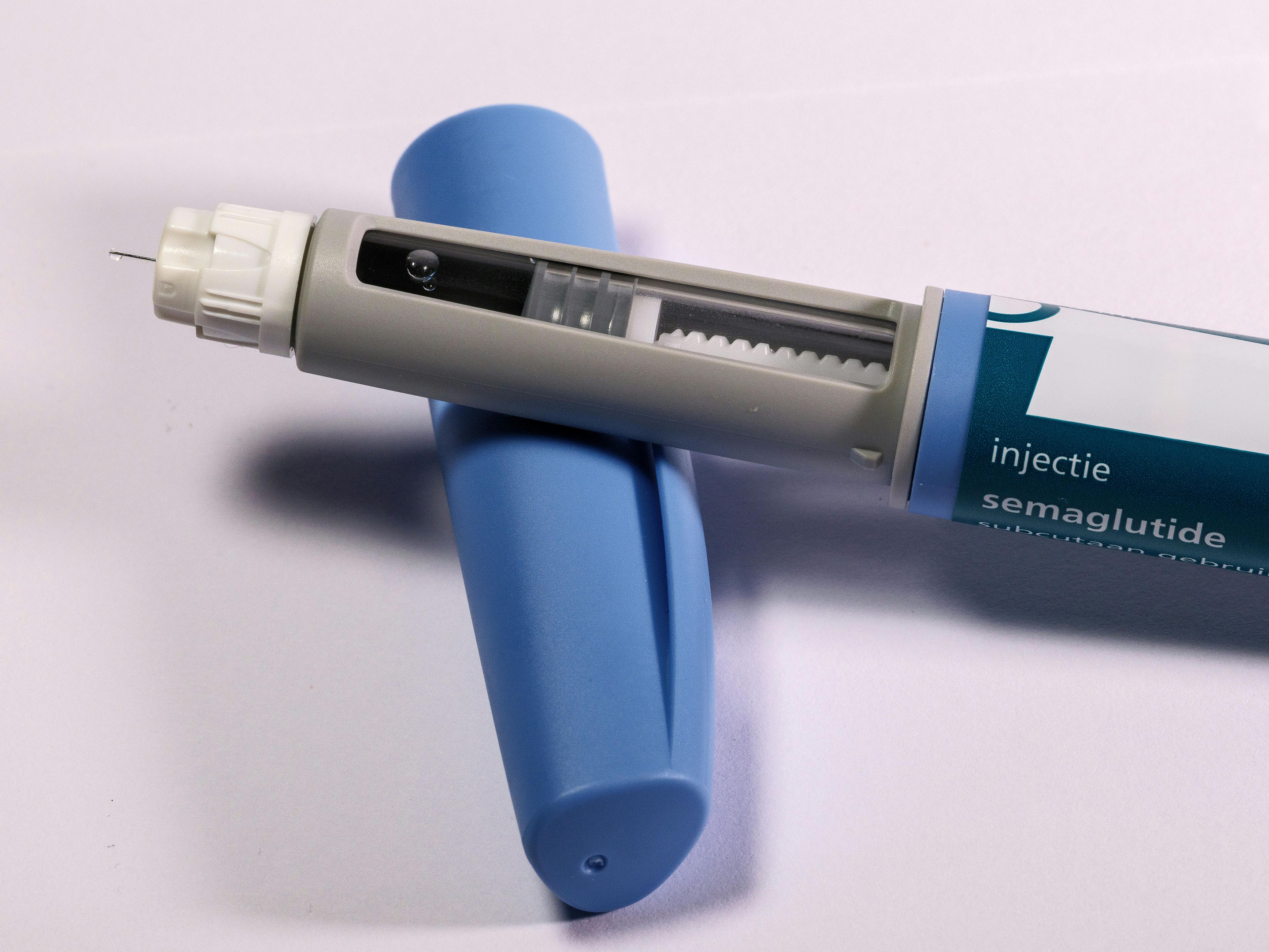 Close-up of Semaglutide Injection Pen on Surface. Image: Pexels