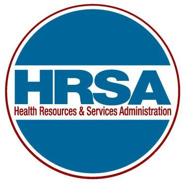 Health Resources and Services Administration (HRSA) logo
