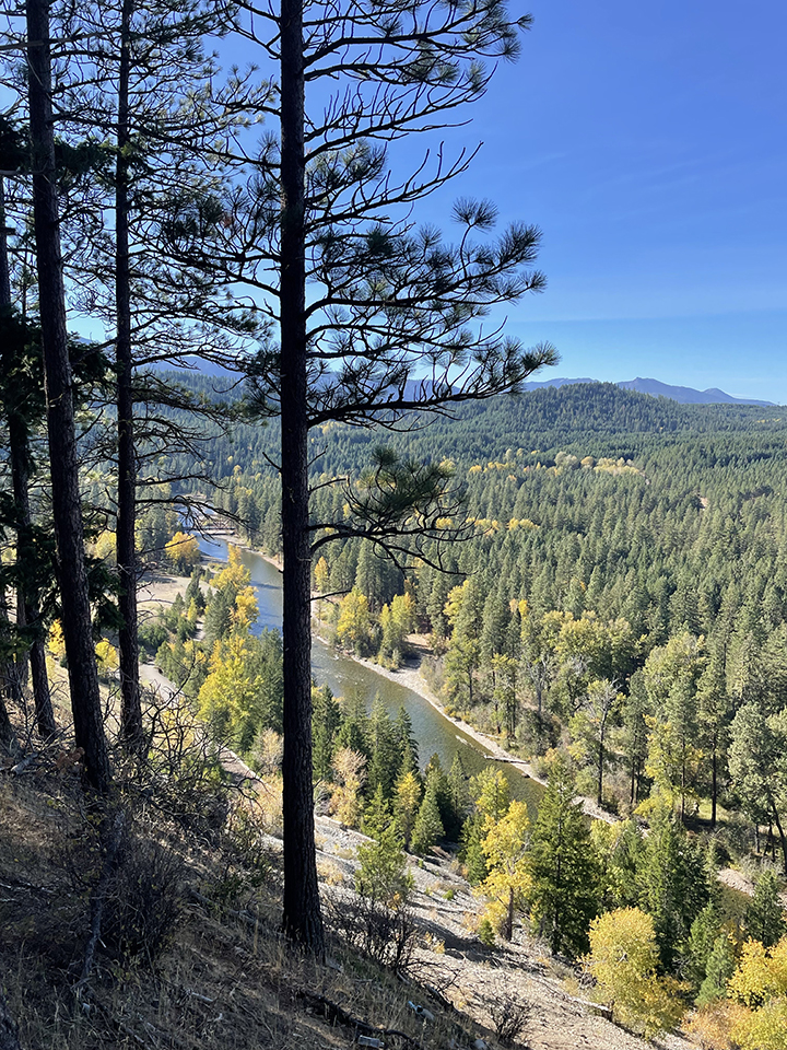 river and view at Suncadia resort