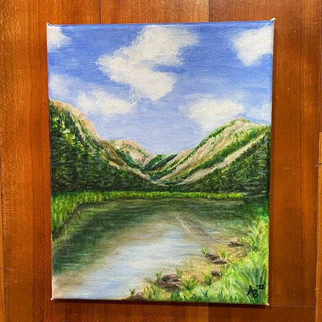 Landscape painting by Angie