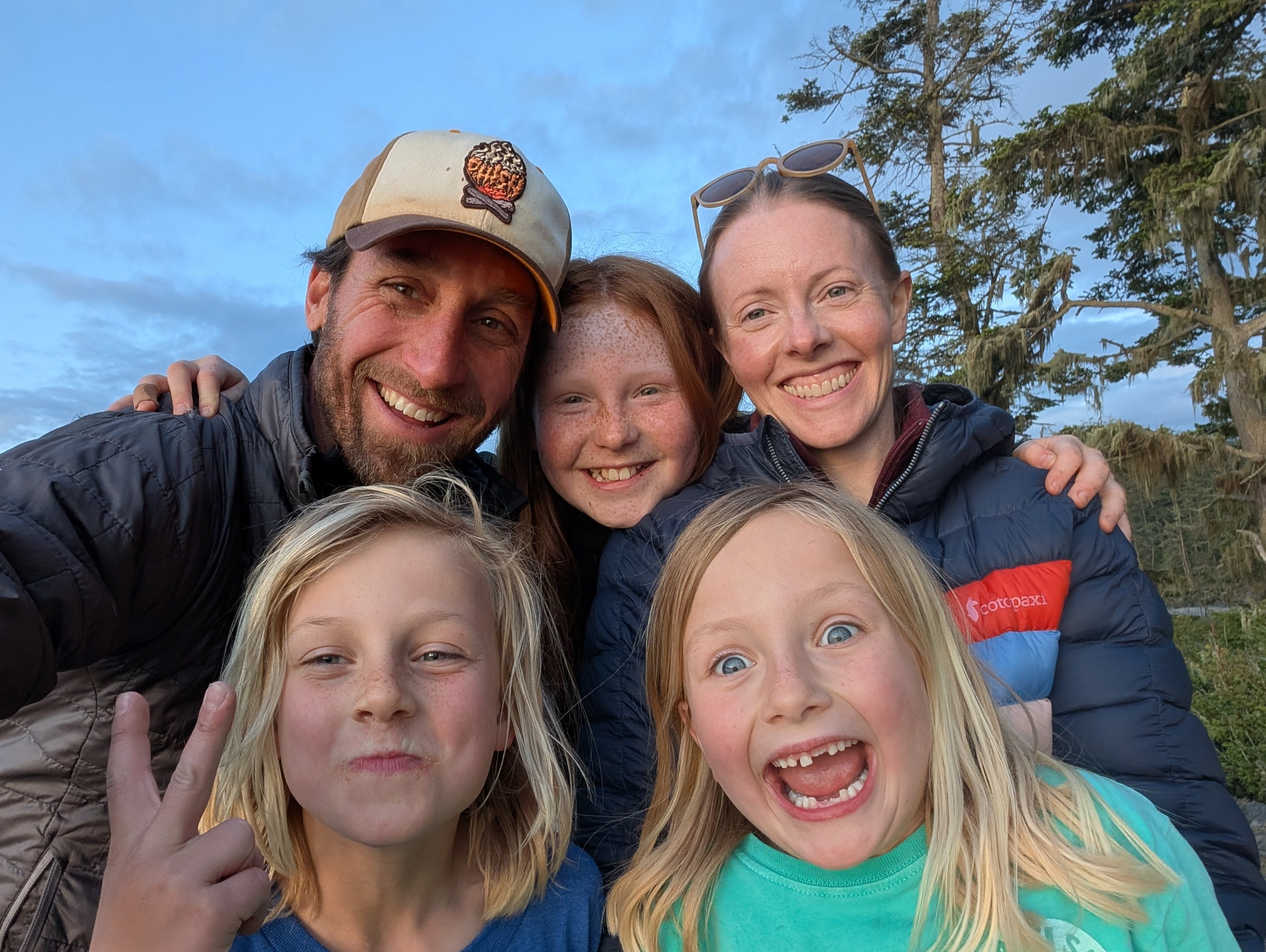 Dr. Kate Weaver with her family