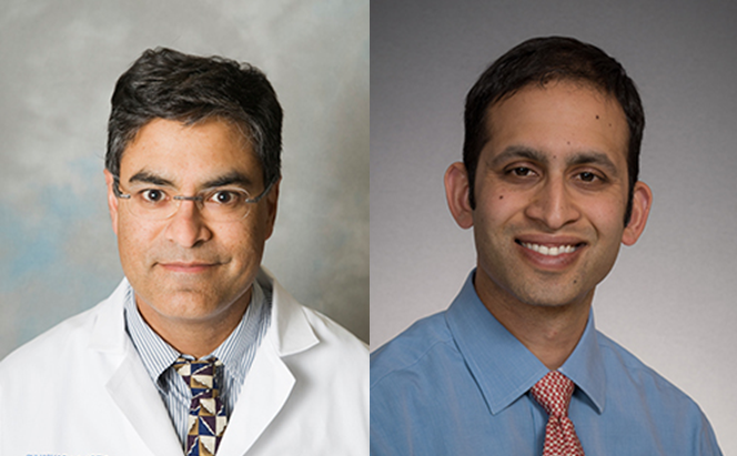 Drs. Pradeep Singh and Ajai Dandekar