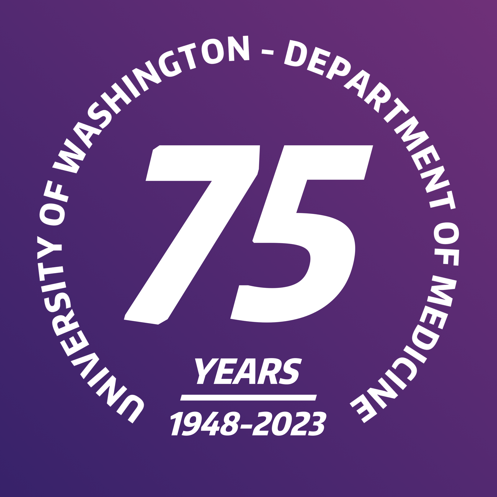 75th anniversary logo