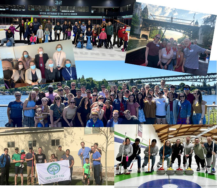 Reconnection events collage