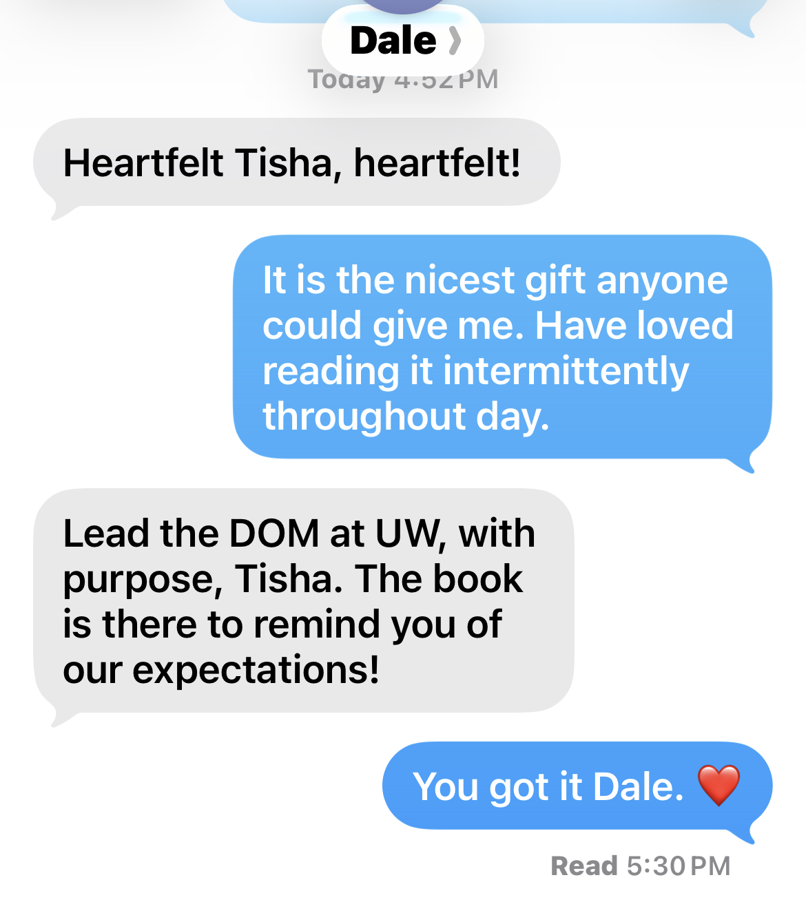 text exchange screenshot